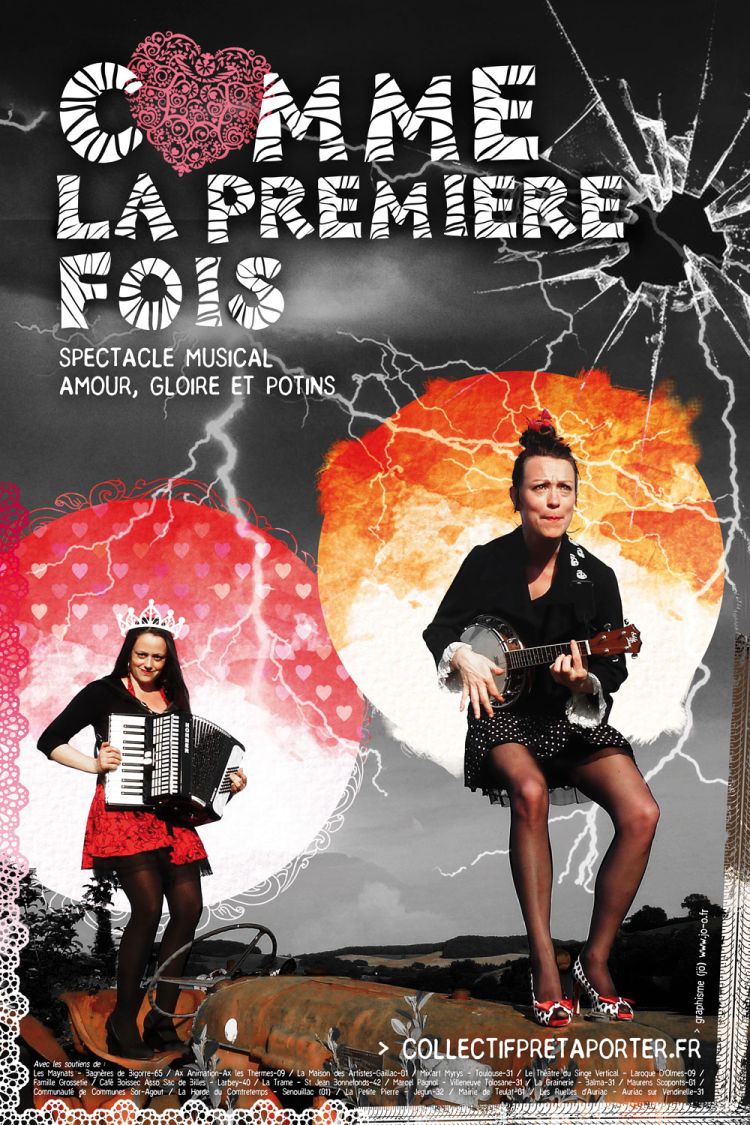 Affiche Comme la Première Fois - collectif Prêt-à–Porter