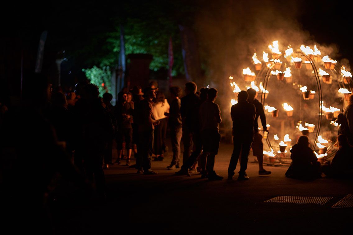 Cie Carabosse - Installation de feu