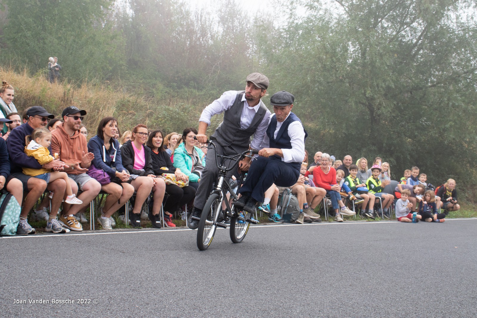 duo vélo acrobatique bmx